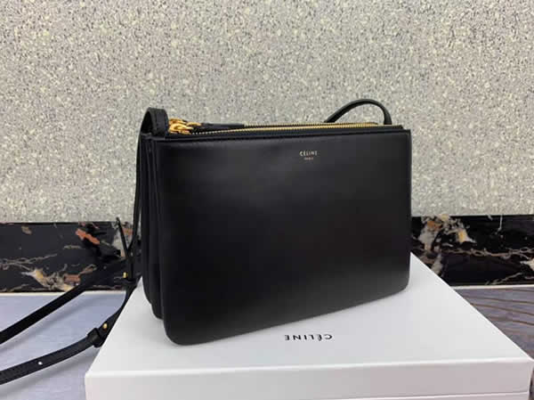 Replica Discount Celine Trio Black Messenger Bags Top Quality 165113